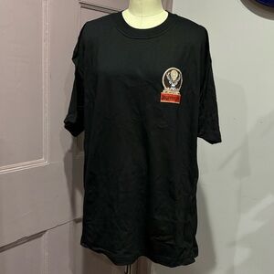 Black JAGERMEISTER Graphic Logo T-Shirt, XL